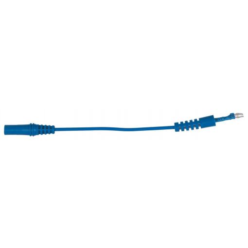 KS Tools 150.0977 propojovací kabel zásuvka 4 mm - zásuvka 4 mm modrá 1 ks