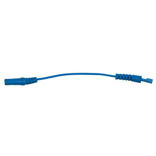 KS Tools 150.0954 propojovací kabel zásuvka 4 mm - zásuvka 4 mm modrá 1 ks