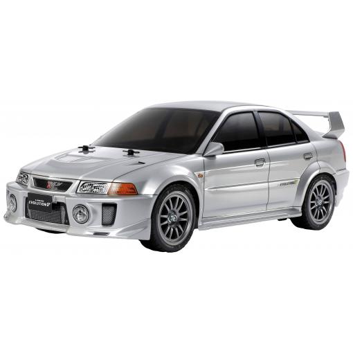 Tamiya TT-02 1:10 RC Mitsubishi Lancer Evo V TT-02 1:10 RC model auta 4WD (4x4)