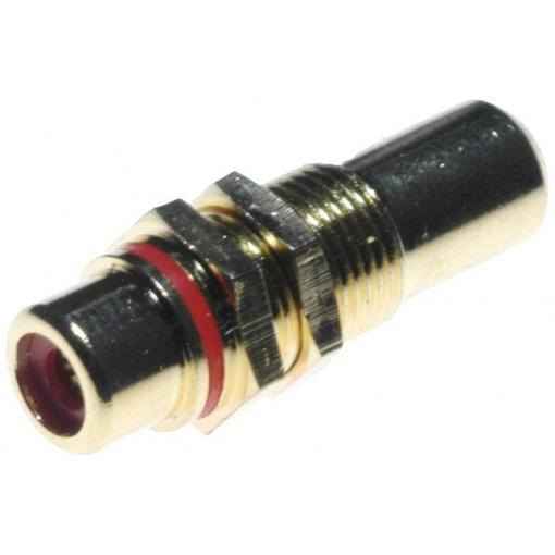 Lyndahl RCA audio adaptér [1x cinch zásuvka - 1x cinch zásuvka] zlatá, červená