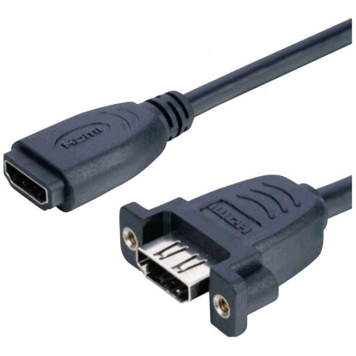Lyndahl HDMI kabelový adaptér Zásuvka HDMI-A 0.2 m černá LKPK005 HDMI kabel