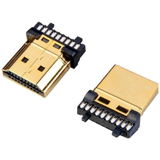 Lyndahl LKHDMICON19 HDMI konektor Pólů: 19 zlatá 1 ks