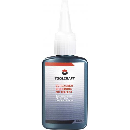 TOOLCRAFT TO-8193909 zajištění šroubů Pevnost: střední 50 ml