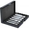 KS Tools 500.7325 Speciální sada nástrčných hlavic a zapalovací svíčky 1/4 + 3/8 s kloubem, 11 ks