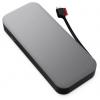 Lenovo Go powerbanka 20000 mAh, USB, USB-C®, černá/šedá
