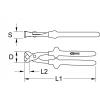 Armovací kleště 1000 v, 250 mm KS Tools 117.1204