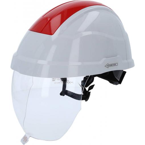 KS Tools 1170137 117.0137 ochranná helma EN 397, EN 50365 DIN 166, DIN 167, DIN 168, DIN 170 bílá, červená
