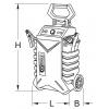 KS Tools systém pro rychlé startování auta 550.1725, 550.1725, max. startovací proud 3400 A