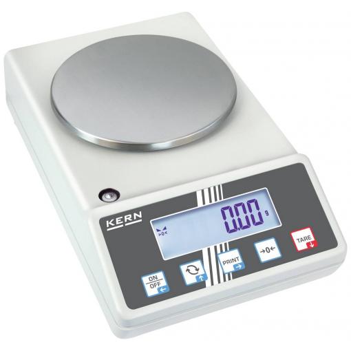 Kern 572-39 přesná váha Max. váživost 4.2 kg Rozlišení 0.01 g přes napájecí zdroj do zásuvky bílá, černá, stříbrná