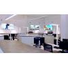 Deko Light Office One Motion 343032 Stojací LED lampa SMD LED pevně vestavěné LED 80 W Energetická třída (EEK2021): F (A - G) bílá hliníková (RAL 9006)
