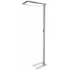 Deko Light Office One Motion 343032 Stojací LED lampa SMD LED pevně vestavěné LED 80 W Energetická třída (EEK2021): F (A - G) bílá hliníková (RAL 9006)