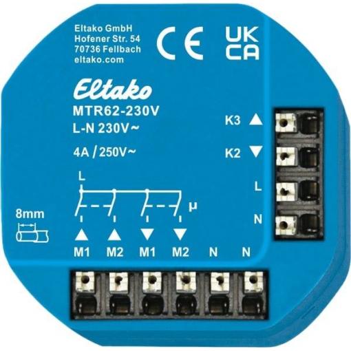 Eltako MTR62-230V Dělicí relé, 230 V, 4 A, 1 ks
