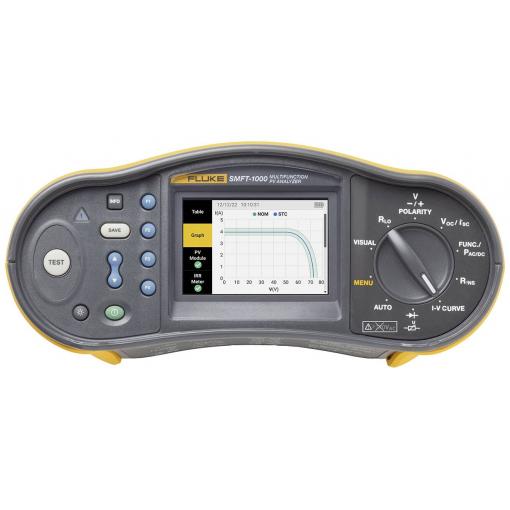 Fluke FLK-SMFT-1000/PRO analyzátor FV panelů, 5416417, EN a DE menu