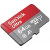 SanDisk microSDXC Ultra 64GB (140MB/s A1 Cl. 10 UHS-I) + Adapter Tablet paměťová karta microSDXC 64 GB A1 Application Performance Class, UHS-Class 1