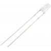 TRU COMPONENTS LED s vývody bílá kulatý 3 mm 1560 mcd 30 ° 12 mA 5 V