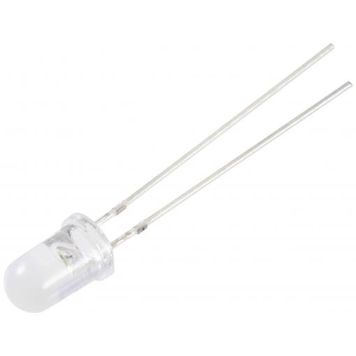 TRU COMPONENTS LED s vývody žlutá kulatý 5 mm 3000 mcd 100 ° 20 mA 2.1 V