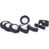 KS Tools 515.5087 Náhradní brusné kotouče, Ø 50 mm, kolečko, černé, balení 10 ks