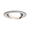 Paulmann 4064161242286 Nova vestavné svítidlo, LED, LED, 18 W, železo (kartáčované), sada 4 ks