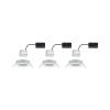 Paulmann 4064161242187 Nova vestavné svítidlo, LED, LED, 18 W, bílá (matná), sada 4 ks
