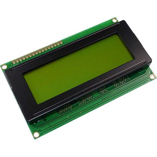 Display Elektronik LCD displej žlutozelená 122 x 32 Pixel (š x v x h) 80 x 36 x 13.5 mm