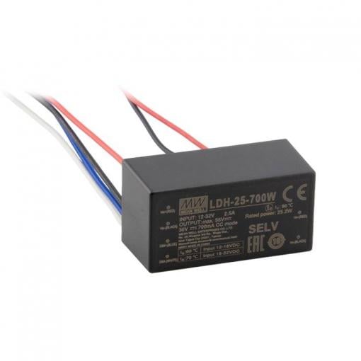 MEAN WELL LDH-25-350W LED driver 25.2 W 0.35 A 12.5 - 72 V 1 ks