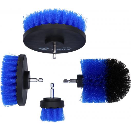 KS Tools BT103110 Sada kartáčových nástavců pro vrtačky, 4 ks 1 ks