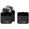 nasazovací studiový mikrofon Easypix MyStudio® Wireless Mic Duo Druh přenosu:kabelový, bezdrátový vč. ochrany proti větru, vč. pouzdra na mikrofon