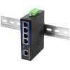 LogiLink NS202 NS202 průmyslový ethernetový switch 5 portů 10 / 100 / 1000 MBit/s