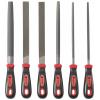 TOOLCRAFT TO-7873782 Sada ocelových pilníků, 6 ks Délka 370 mm 1 sada