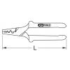 KS Tools 1151237 115.1237 krimpovací kleště 0.50 do 16 mm²