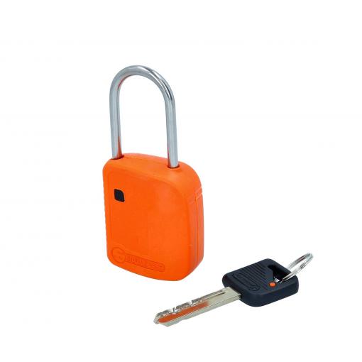Visací zámek, oranžová, kovová, 38 mm KS Tools 117.0218
