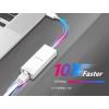 EDIMAX EU-4306C síťový adaptér 10 / 100 / 1000 MBit/s USB-C®, RJ45