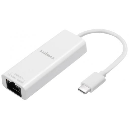 EDIMAX EU-4306C síťový adaptér 10 / 100 / 1000 MBit/s USB-C®, RJ45