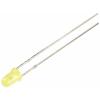 TRU COMPONENTS LED s vývody žlutá kulatý 3 mm 330 mcd 30 ° 12 mA 5 V