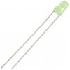 TRU COMPONENTS LED s vývody zelená kulatý 3 mm 1560 mcd 30 ° 12 mA 5 V