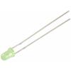 TRU COMPONENTS LED s vývody zelená kulatý 3 mm 1560 mcd 30 ° 12 mA 5 V