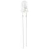 TRU COMPONENTS LED s vývody zelená kulatý 5 mm 2180 mcd 30 ° 1 mA 2.8 V