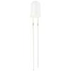 TRU COMPONENTS LED s vývody studená bílá kulatý 5 mm 7000 mcd 15 ° 20 mA 3.1 V