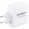 VOLTCRAFT UC-3ACX003 USB nabíječka, GaN, 1x USB A , 2x USB-C®, 120 W, Dodávka energie, bílá