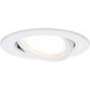 Paulmann 4064161242163 Coin Slim LED vestavné svítidlo, LED, pevně vestavěné LED, 18 W, bílá (matná), sada 4 ks