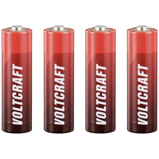 VOLTCRAFT Industrial LR6 tužková baterie AA alkalicko-manganová, 3000 mAh, 1.5 V, 4 ks