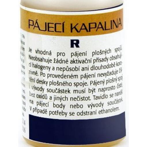 Pájecí kapalina R bezoplachová, 500 ml, kalafuna v ethanol