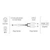 Kabel JACK 3,5mm stereo, vidlice - 2x CINCH vidlice 3m Hama 205111