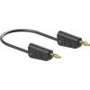 Stäubli LK-4A-S10 měřicí kabel 50 cm černá 1 ks