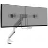 Neomounts držák na stůl pro monitor DS75-450WH2 2 Displej: (s) 43,2 cm (17) - 81,3 cm (32) bílá nastavitelná výška, naklápěcí, nakláněcí, otočný