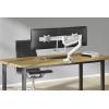 Neomounts držák na stůl pro monitor DS75-450WH2 2 Displej: (s) 43,2 cm (17) - 81,3 cm (32) bílá nastavitelná výška, naklápěcí, nakláněcí, otočný