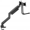 Neomounts držák na stůl pro monitor DS75-450BL2 2 Displej: (s) 43,2 cm (17) - 81,3 cm (32) černá, černá/modrá nastavitelná výška, naklápěcí, nakláněcí, otočný