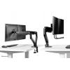 Neomounts držák na stůl pro monitor DS75-450BL2 2 Displej: (s) 43,2 cm (17) - 81,3 cm (32) černá, černá/modrá nastavitelná výška, naklápěcí, nakláněcí, otočný