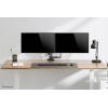 Neomounts držák na stůl pro monitor DS75-450BL2 2 Displej: (s) 43,2 cm (17) - 81,3 cm (32) černá, černá/modrá nastavitelná výška, naklápěcí, nakláněcí, otočný