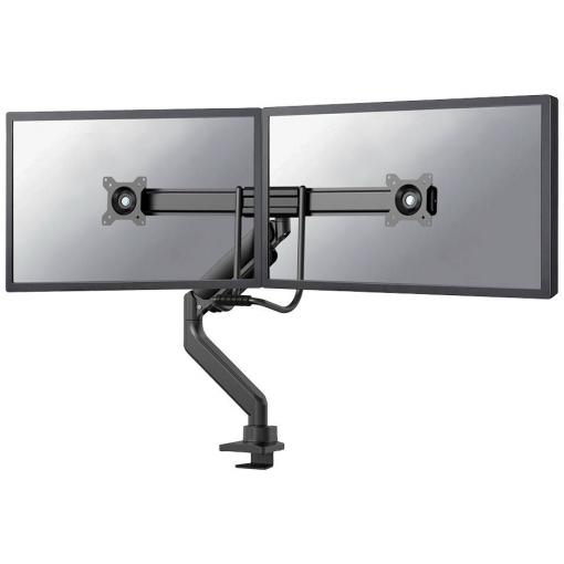 Neomounts držák na stůl pro monitor DS75-450BL2 2 Displej: (s) 43,2 cm (17) - 81,3 cm (32) černá, černá/modrá nastavitelná výška, naklápěcí, nakláněcí, otočný